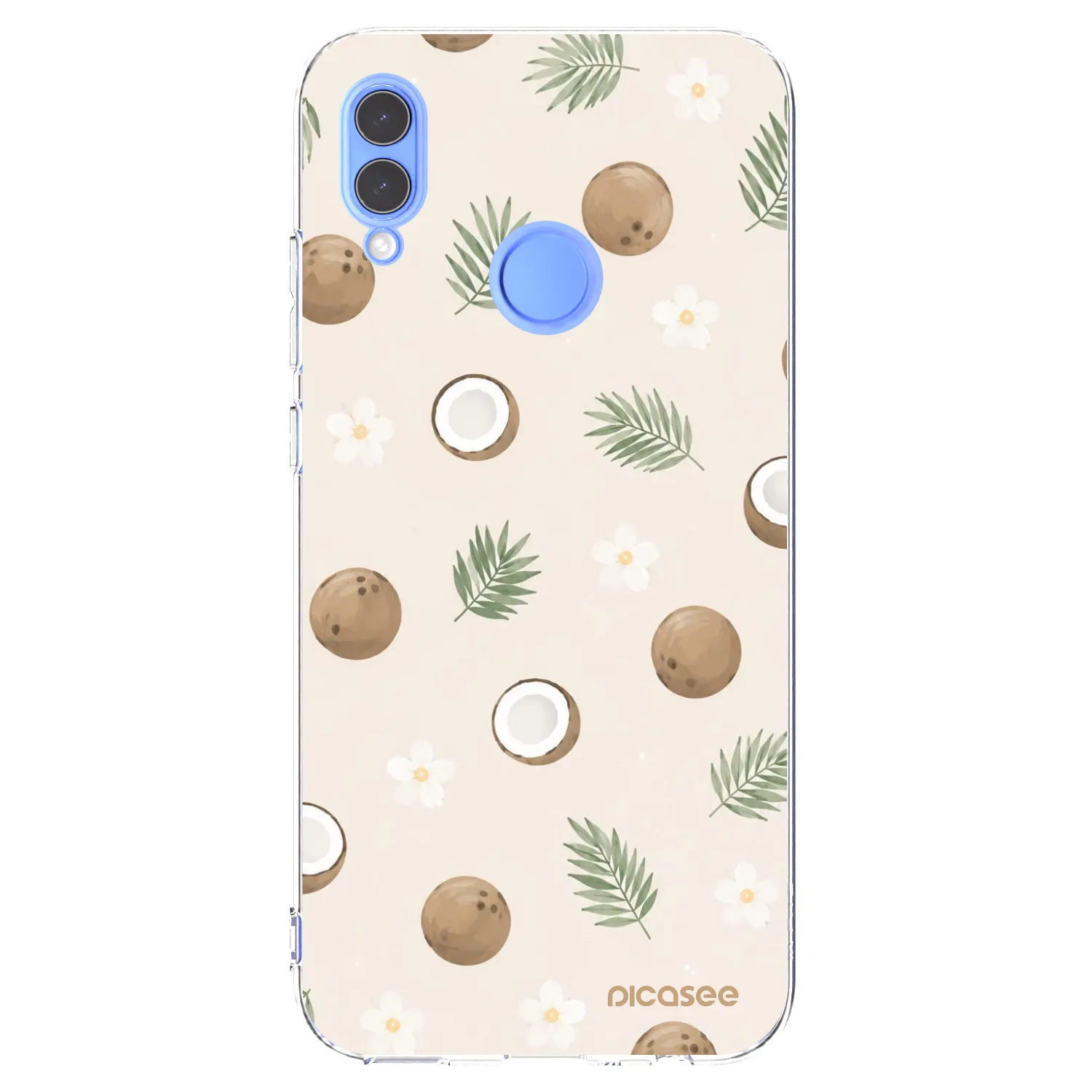 Picasee silikónový prehľadný obal pre Honor 10 Lite - Coconut Breeze