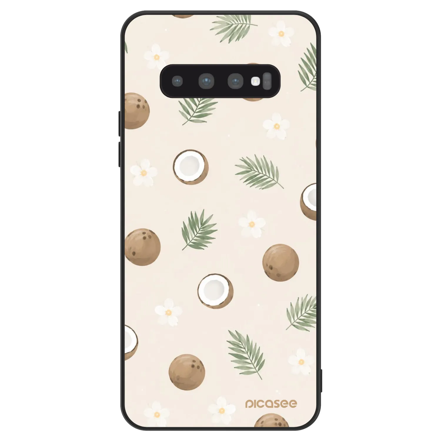 Picasee ULTIMATE CASE pro Samsung Galaxy S10 Plus G975 - Coconut Breeze