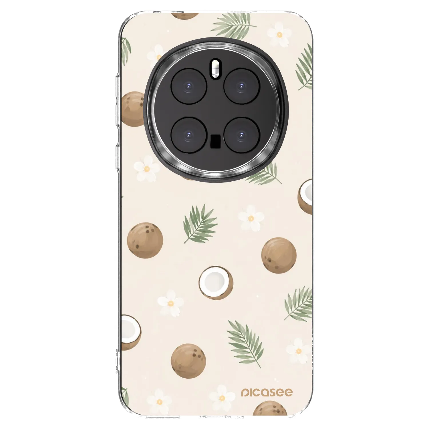 Picasee silikónový prehľadný obal pre Honor Magic7 Pro 5G - Coconut Breeze