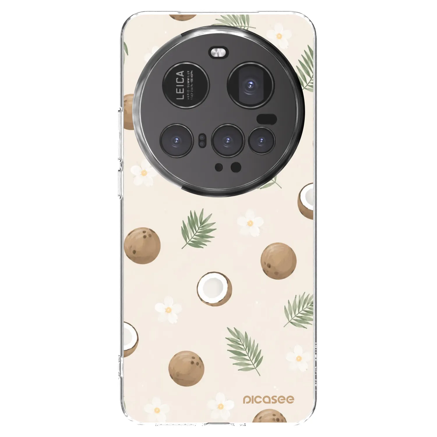 Picasee silikónový prehľadný obal pre Xiaomi 15 Ultra - Coconut Breeze