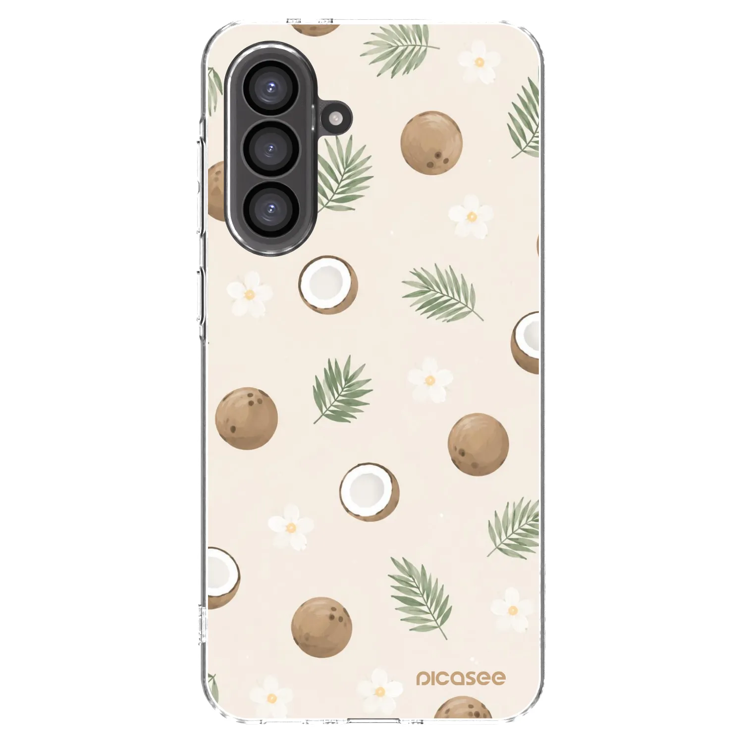 Picasee silikónový prehľadný obal pre Samsung Galaxy A36 5G - Coconut Breeze