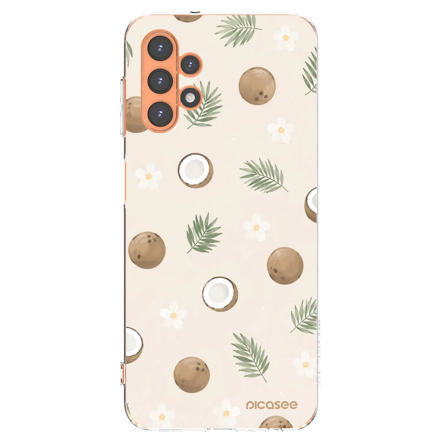 Picasee silikónový prehľadný obal pre Samsung Galaxy A13 5G - Coconut Breeze