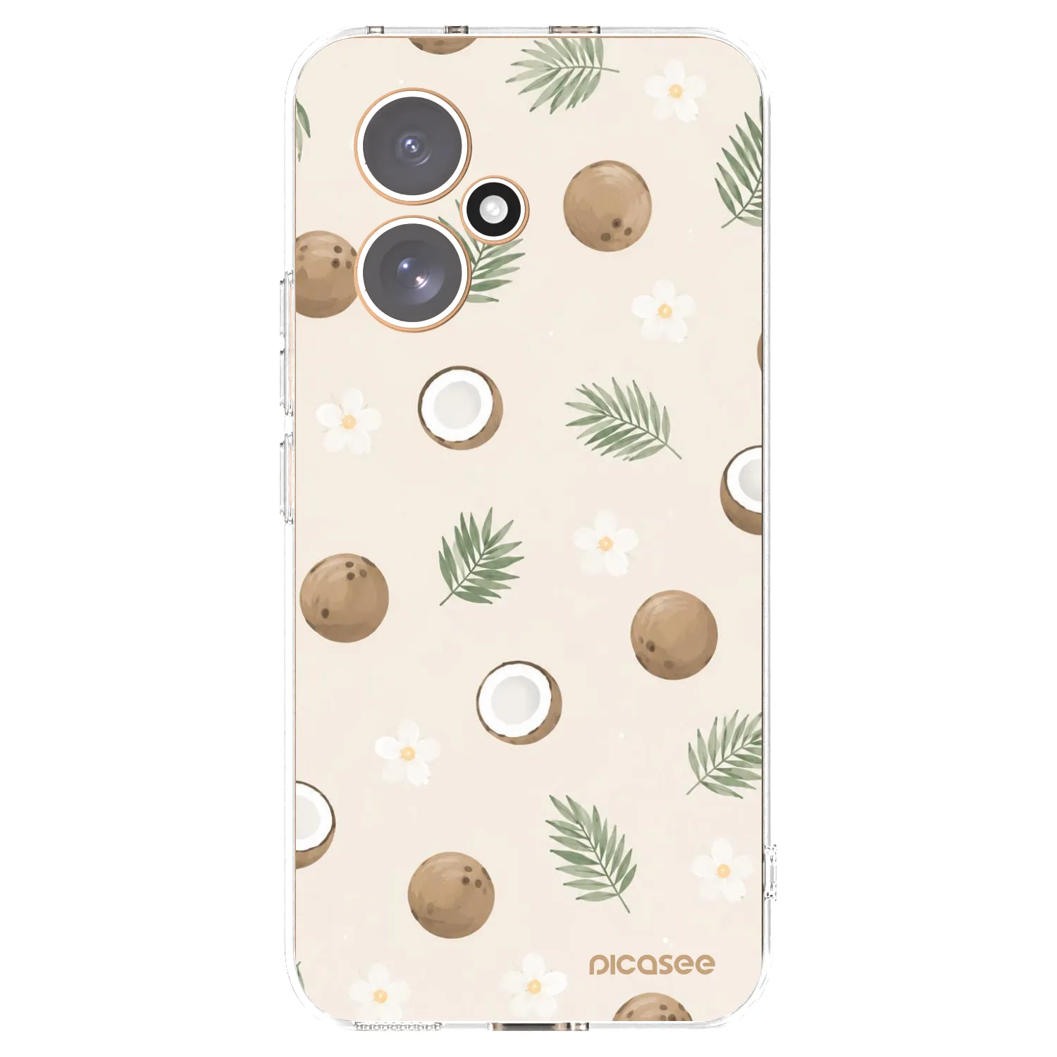 Picasee silikónový prehľadný obal pre Honor 400 5G - Coconut Breeze