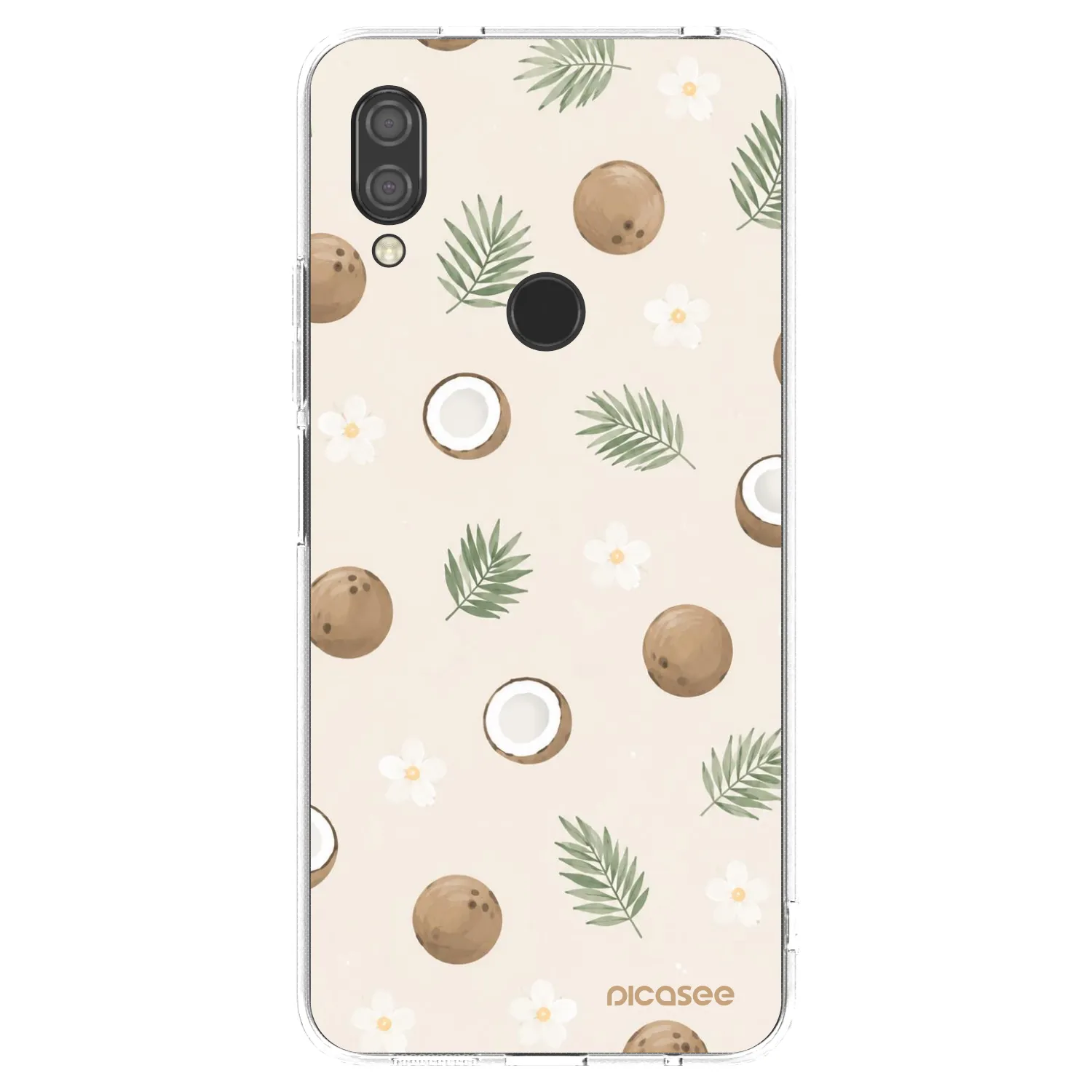 Picasee silikónový prehľadný obal pre Xiaomi Redmi 7 - Coconut Breeze