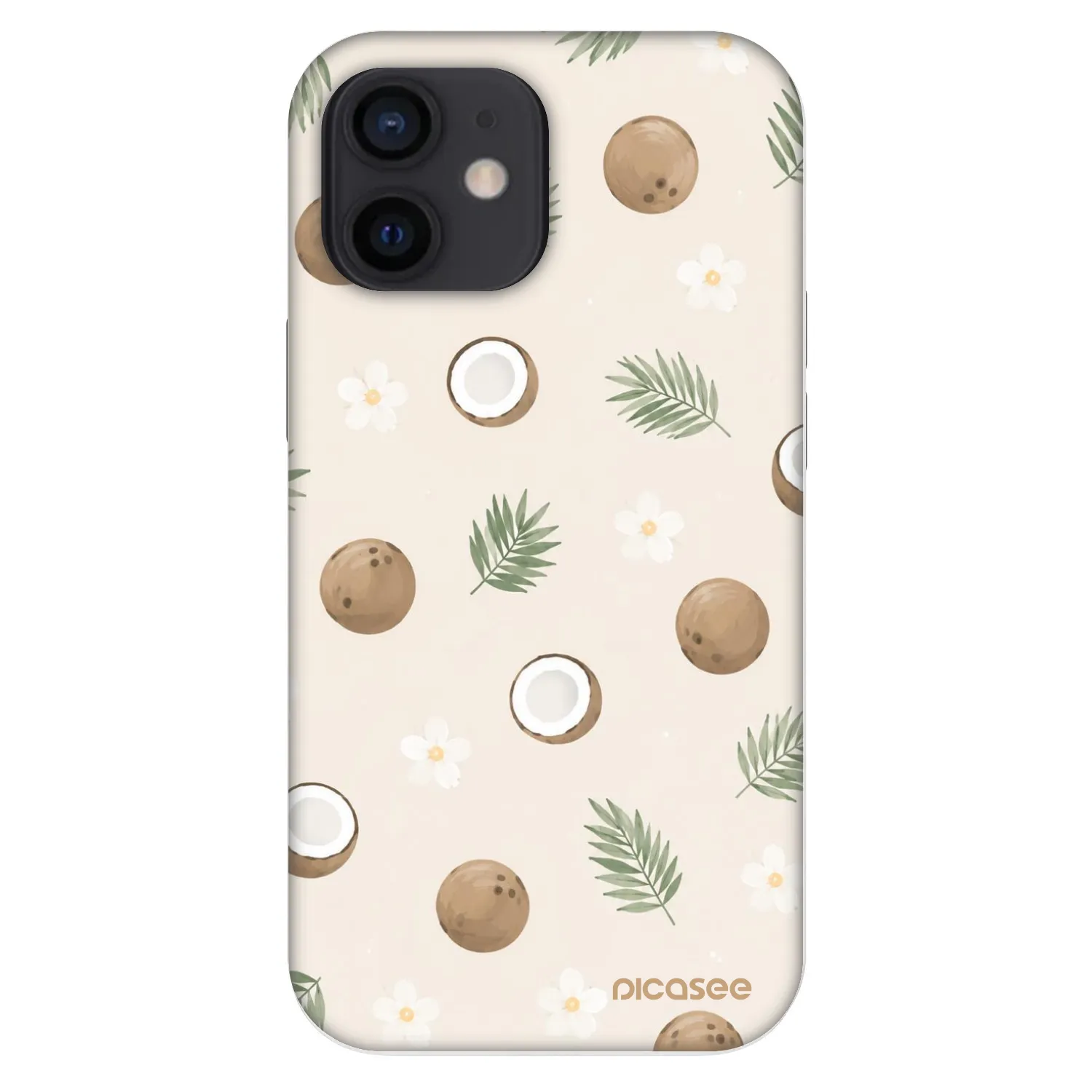 Picasee Fashion Case pre Apple iPhone 12 mini - Coconut Breeze