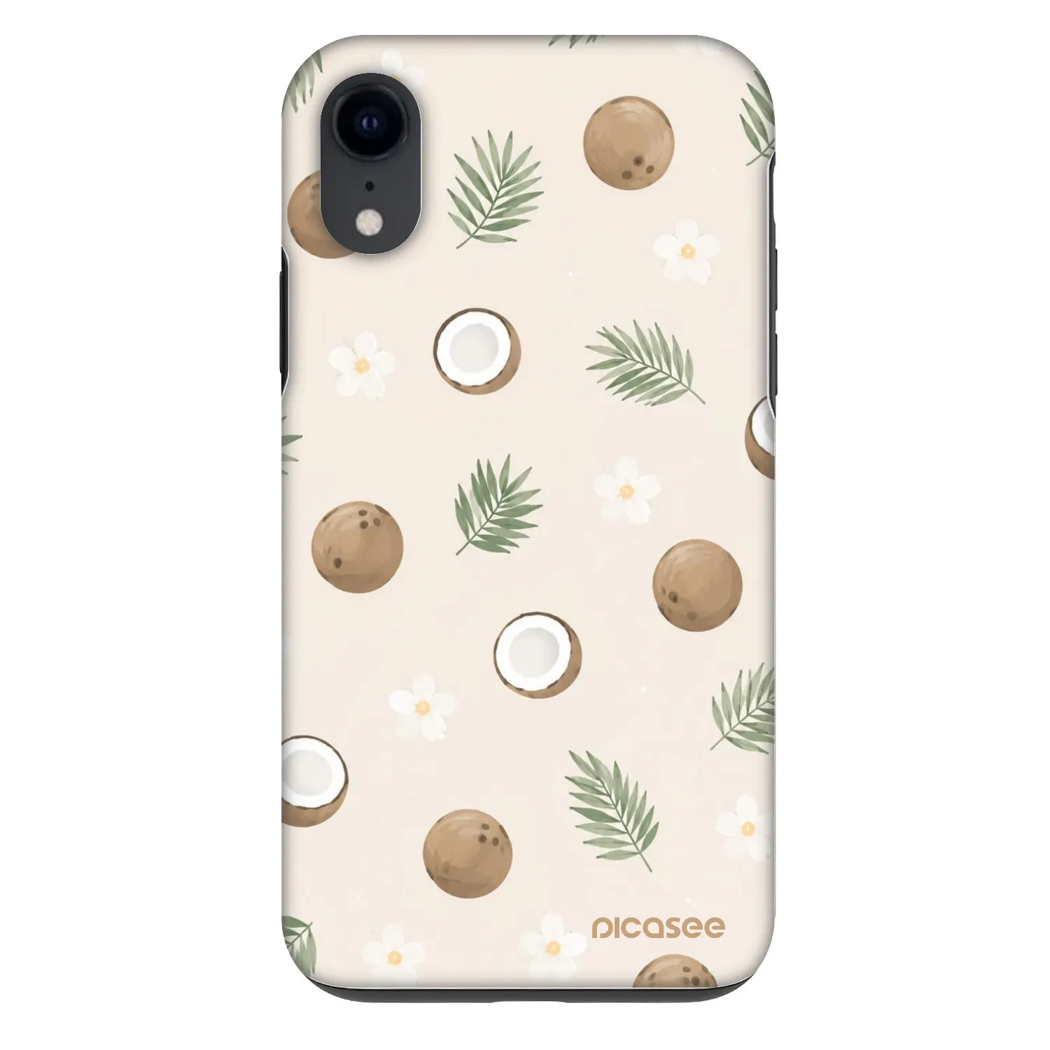 Picasee Fashion Case pre Apple iPhone XR - Coconut Breeze