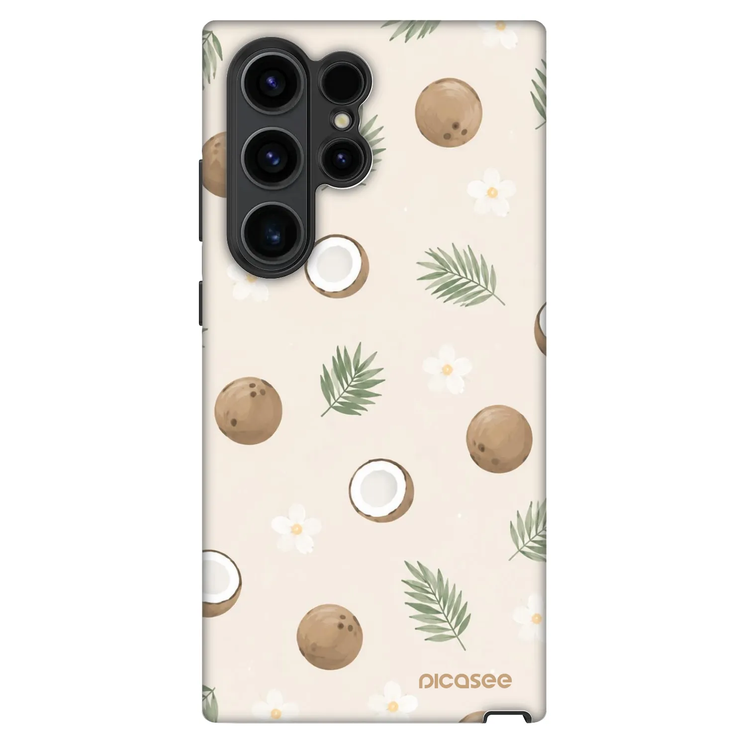 Picasee Fashion Case pre Samsung Galaxy S22 Ultra 5G - Coconut Breeze