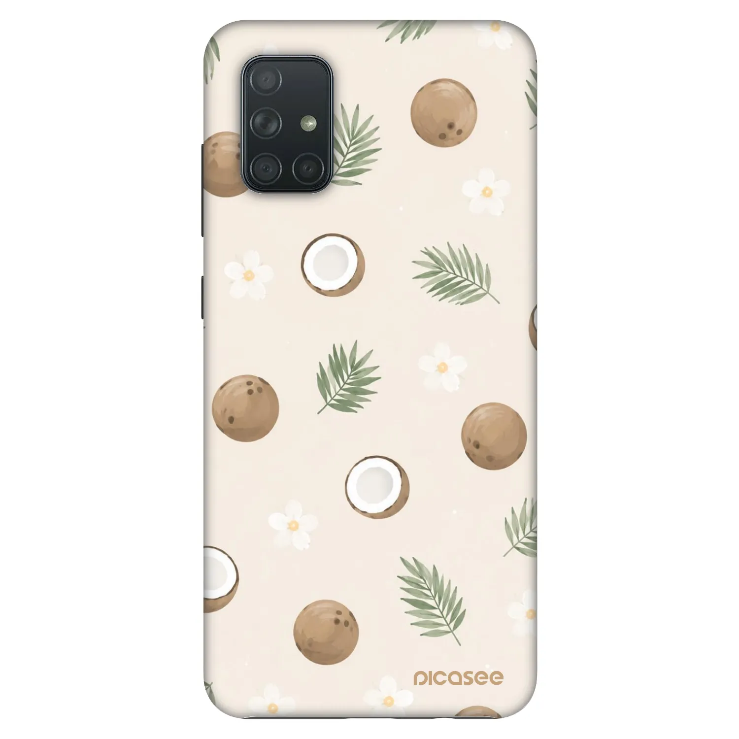 Picasee Fashion Case pre Samsung Galaxy A71 A715F - Coconut Breeze