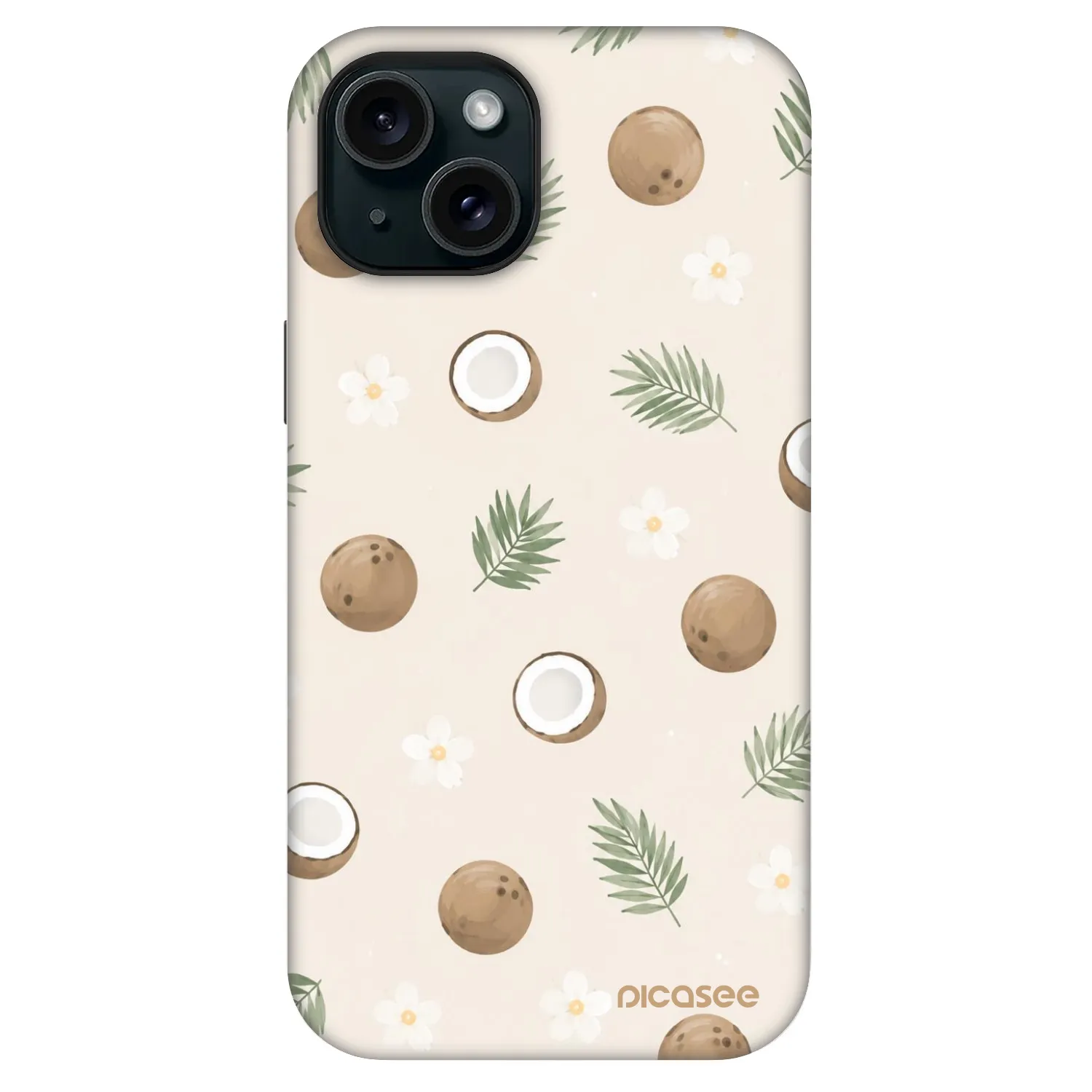 Picasee Fashion Case MagSafe pre Apple iPhone 13 - Coconut Breeze
