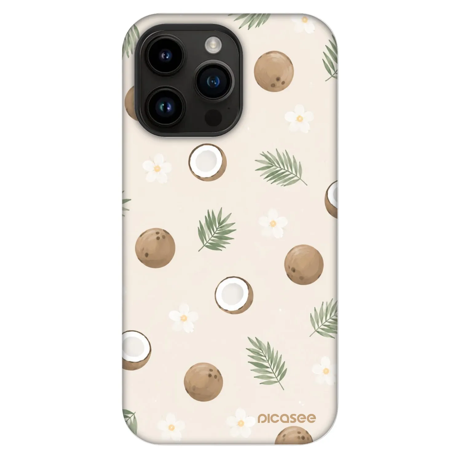 Picasee Fashion Case MagSafe pre Apple iPhone 14 Pro Max - Coconut Breeze
