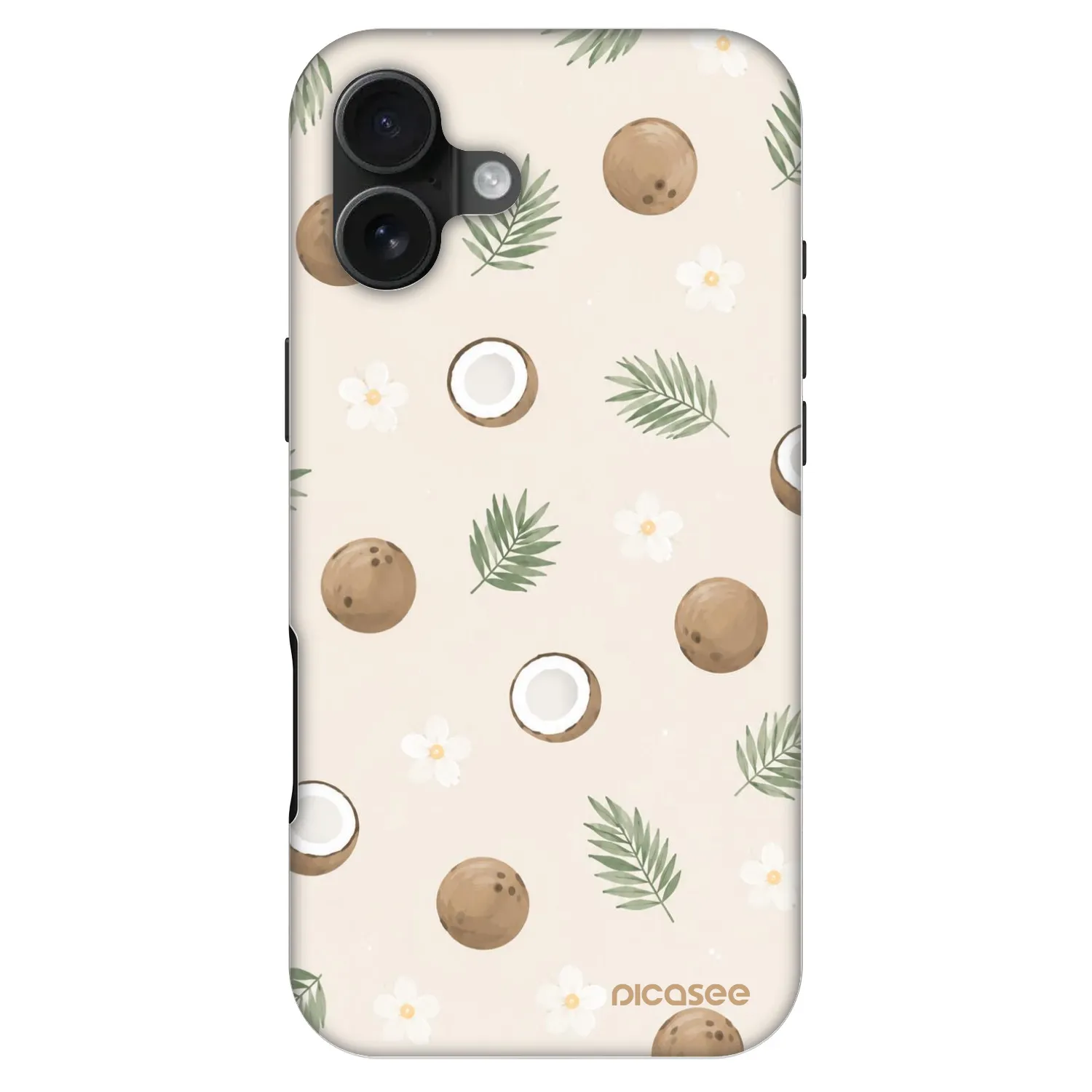 Picasee Fashion Case MagSafe pre Apple iPhone 16 Plus - Coconut Breeze