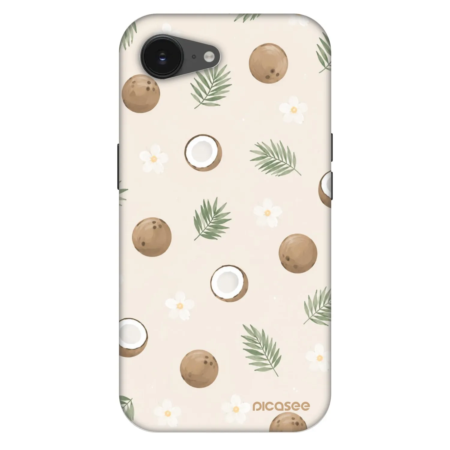 Picasee Fashion Case MagSafe pre Apple iPhone 16e - Coconut Breeze