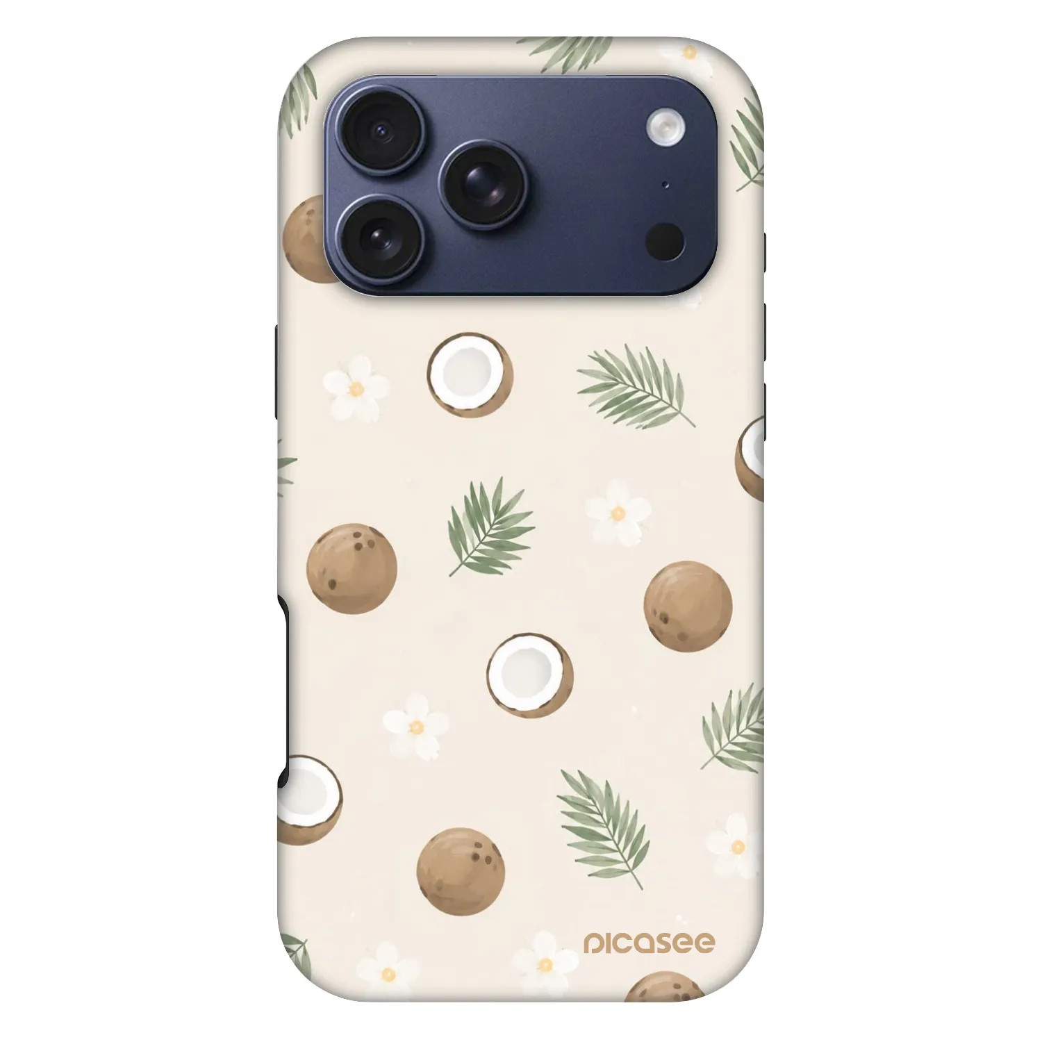 Picasee Fashion Case MagSafe pre Apple iPhone 17 Pro Max - Coconut Breeze
