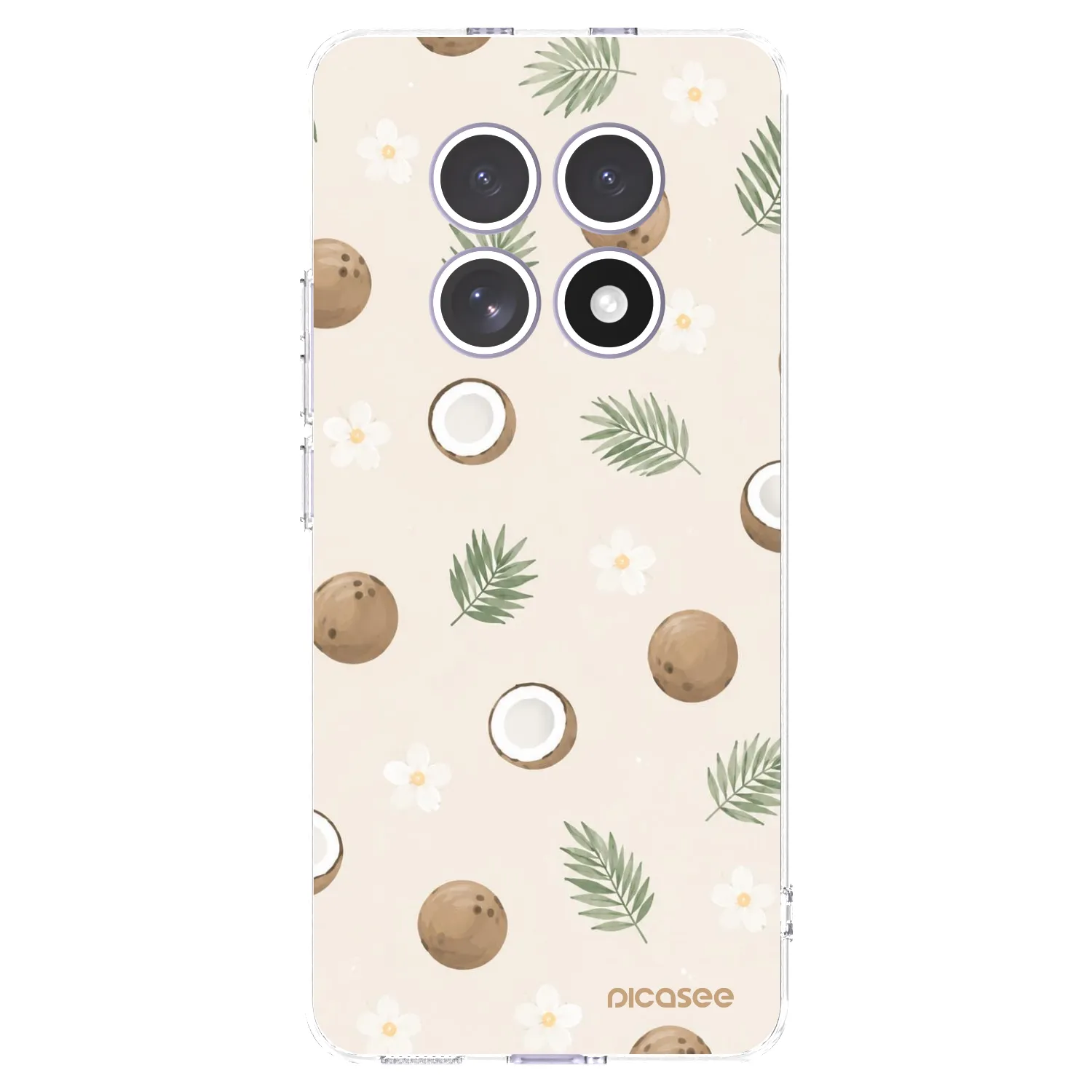 Picasee silikónový prehľadný obal pre Xiaomi Redmi Note 15 - Coconut Breeze