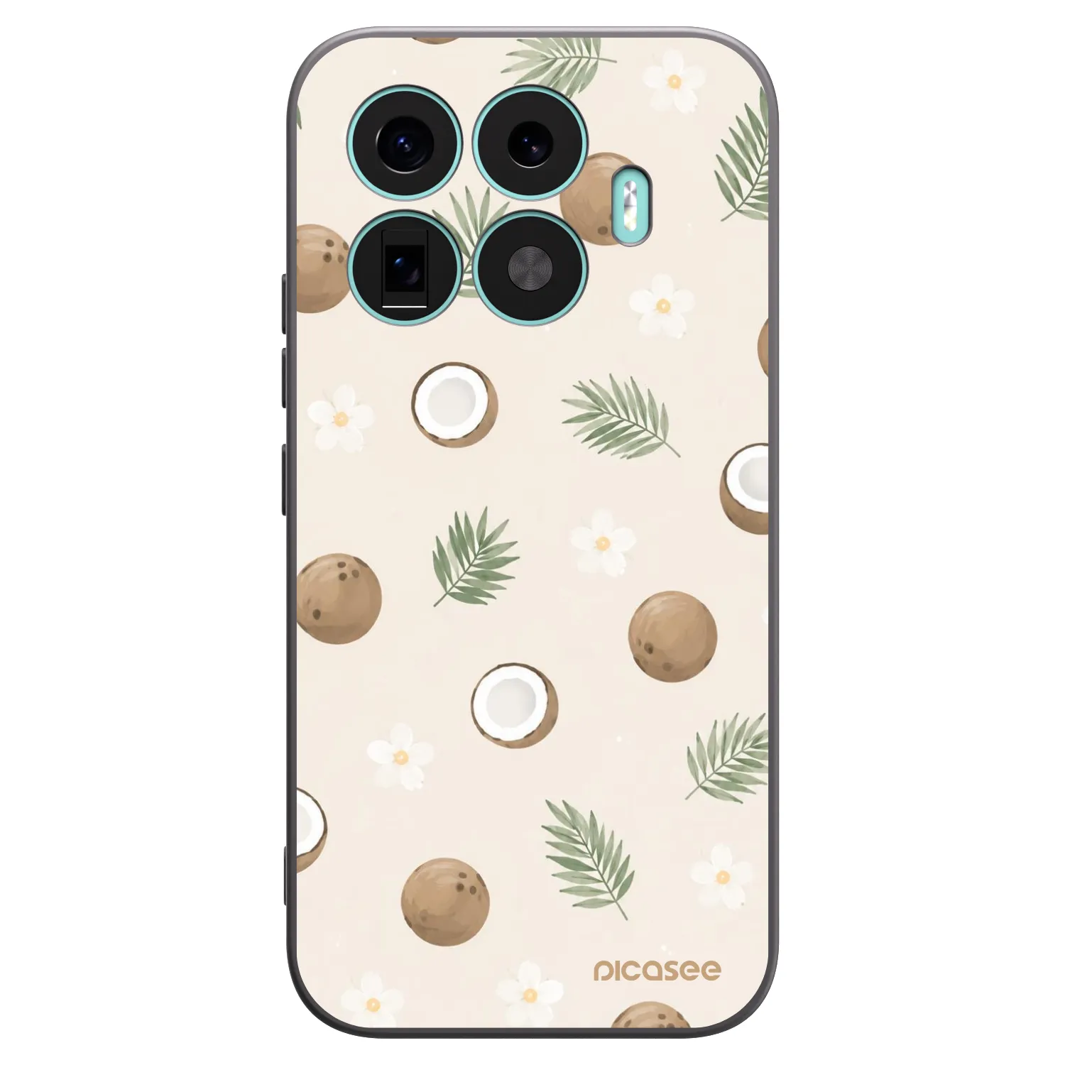 Picasee silikónový čierny obal pre Xiaomi 17T - Coconut Breeze