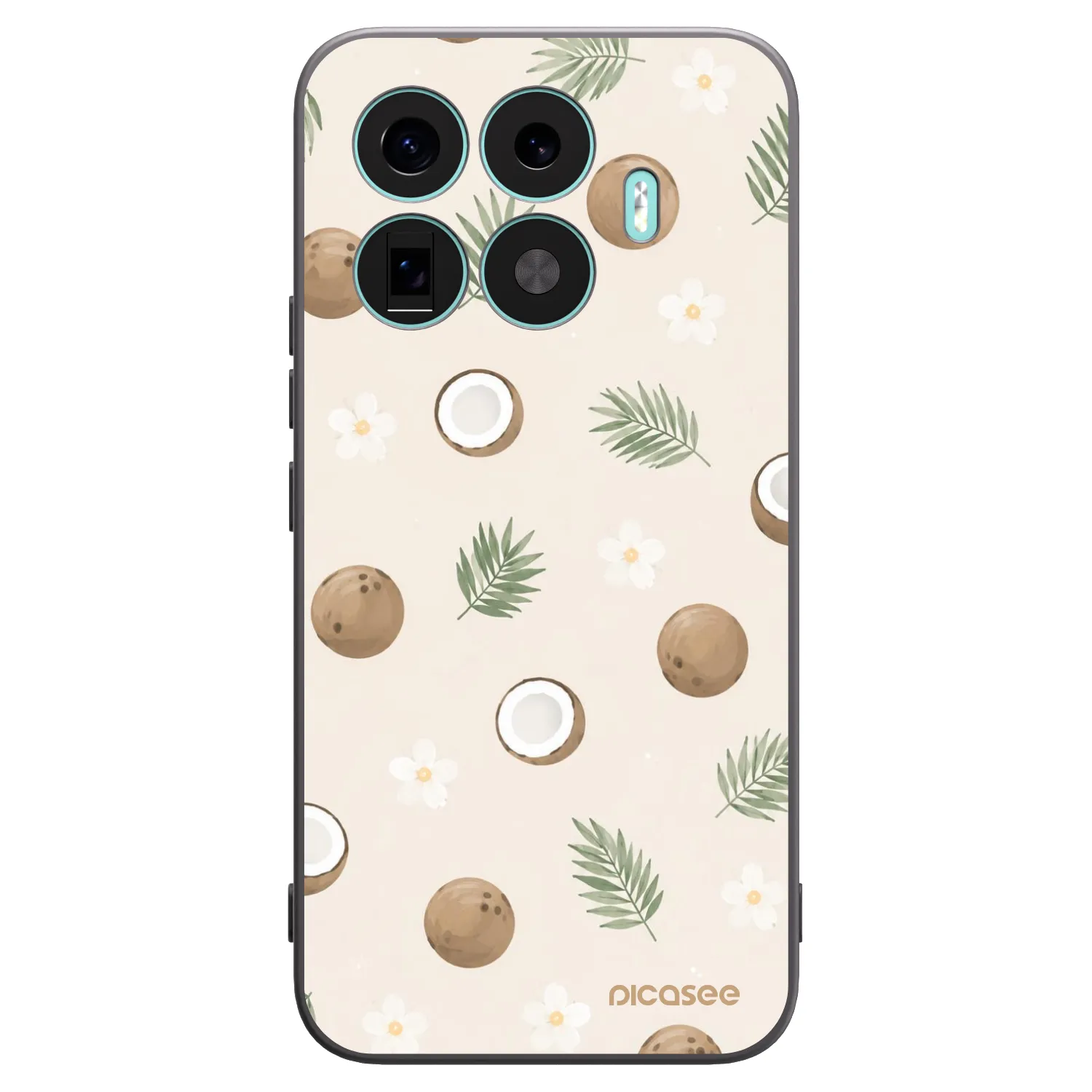 Picasee silikónový čierny obal pre Xiaomi 17T Pro - Coconut Breeze