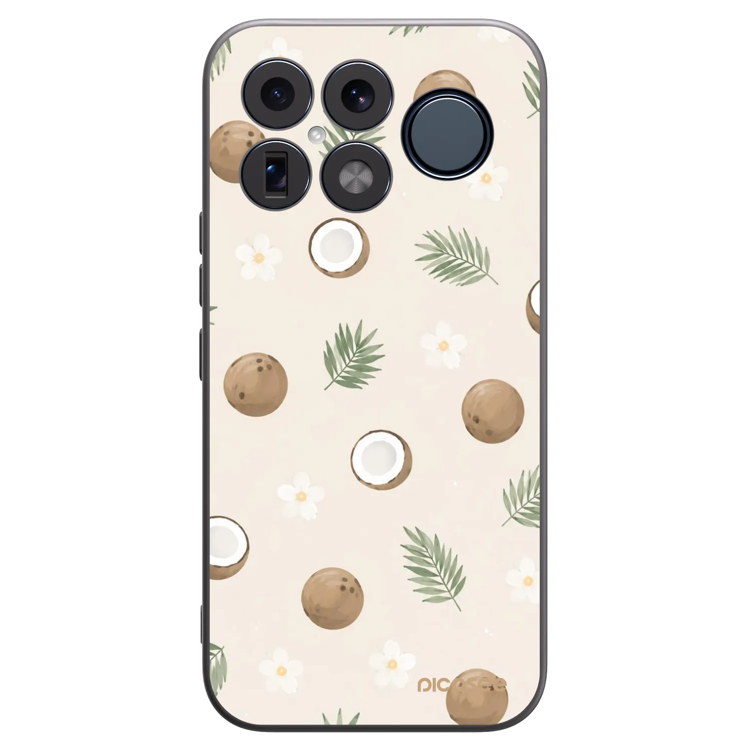 Picasee silikónový čierny obal pre Xiaomi Poco F8 Ultra - Coconut Breeze