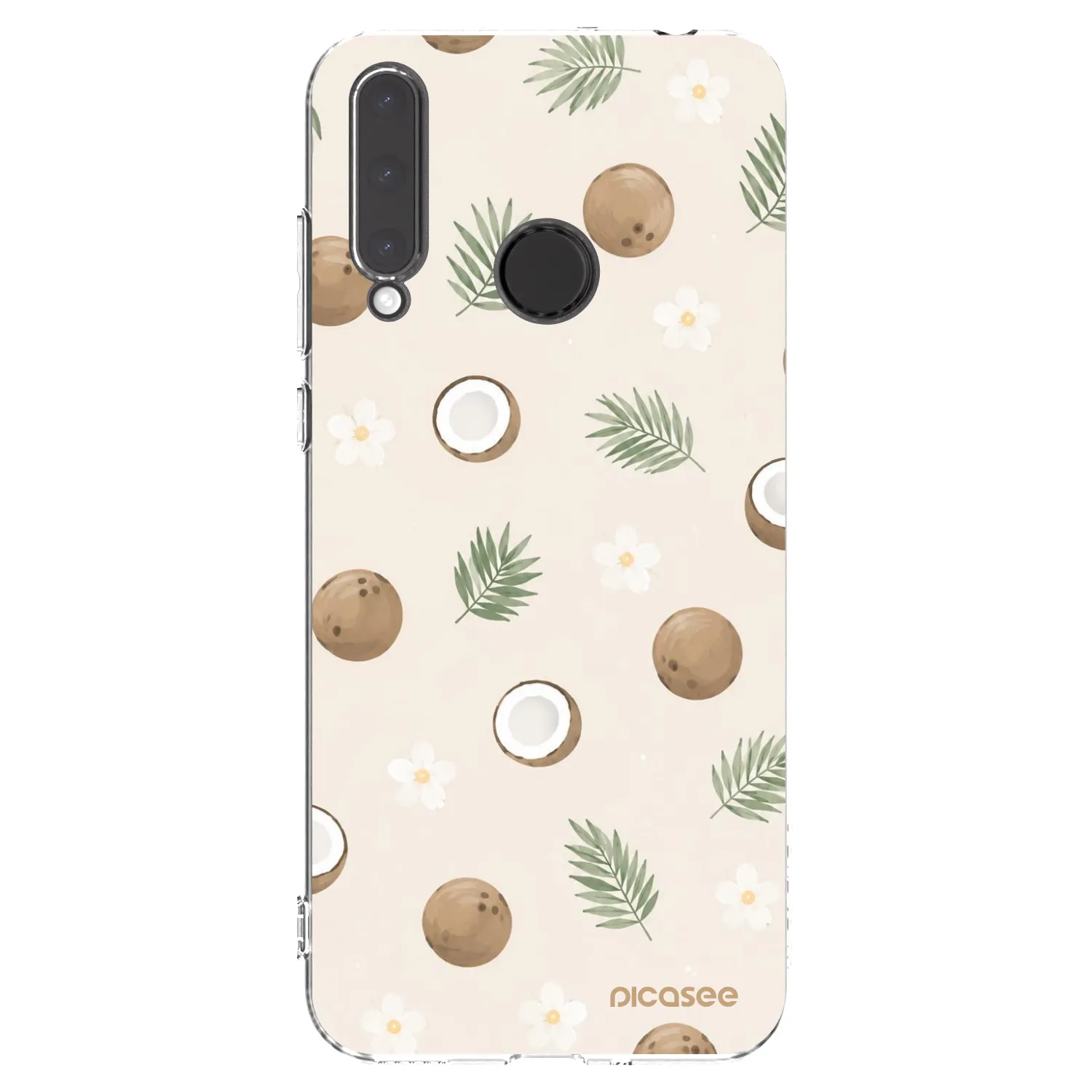 Picasee silikónový prehľadný obal pre Honor 20 Lite - Coconut Breeze