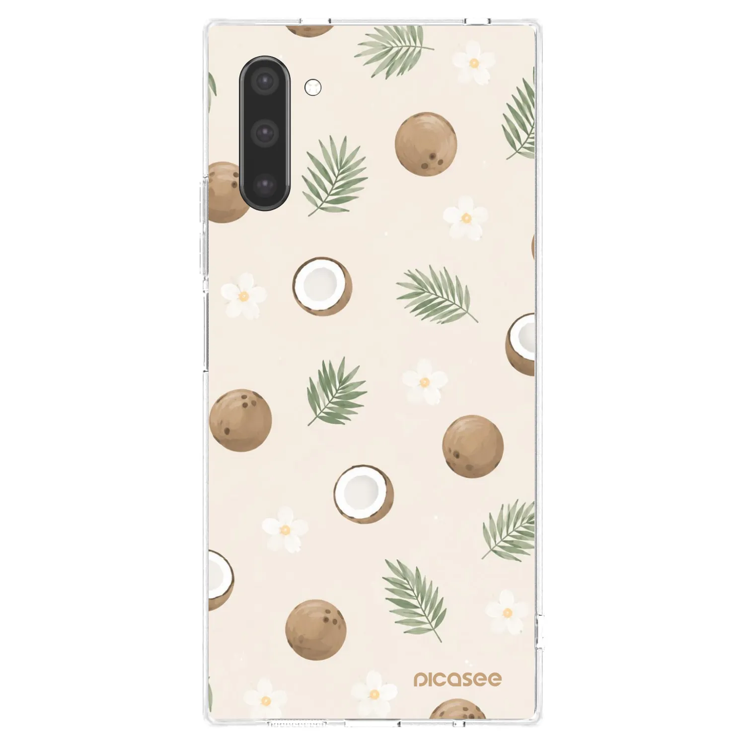 Picasee silikónový prehľadný obal pre Samsung Galaxy Note 10 N970F - Coconut Breeze