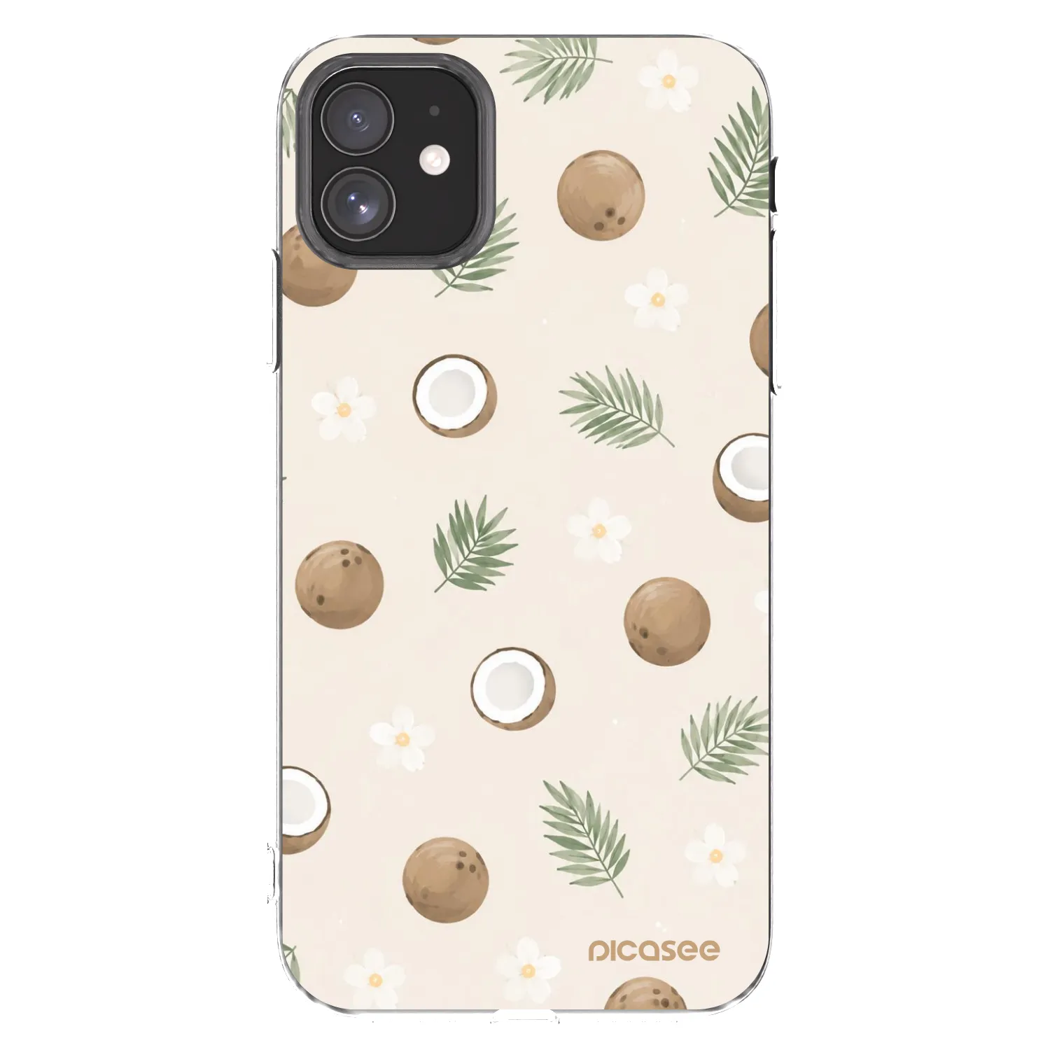 Picasee silikónový prehľadný obal pre Apple iPhone 11 - Coconut Breeze