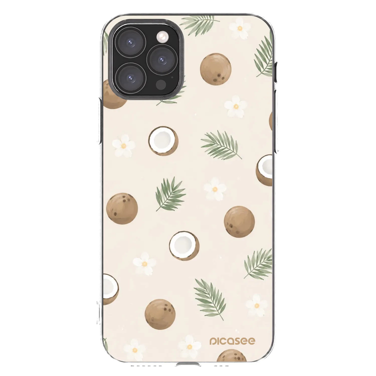 Picasee silikónový prehľadný obal pre Apple iPhone 11 Pro - Coconut Breeze