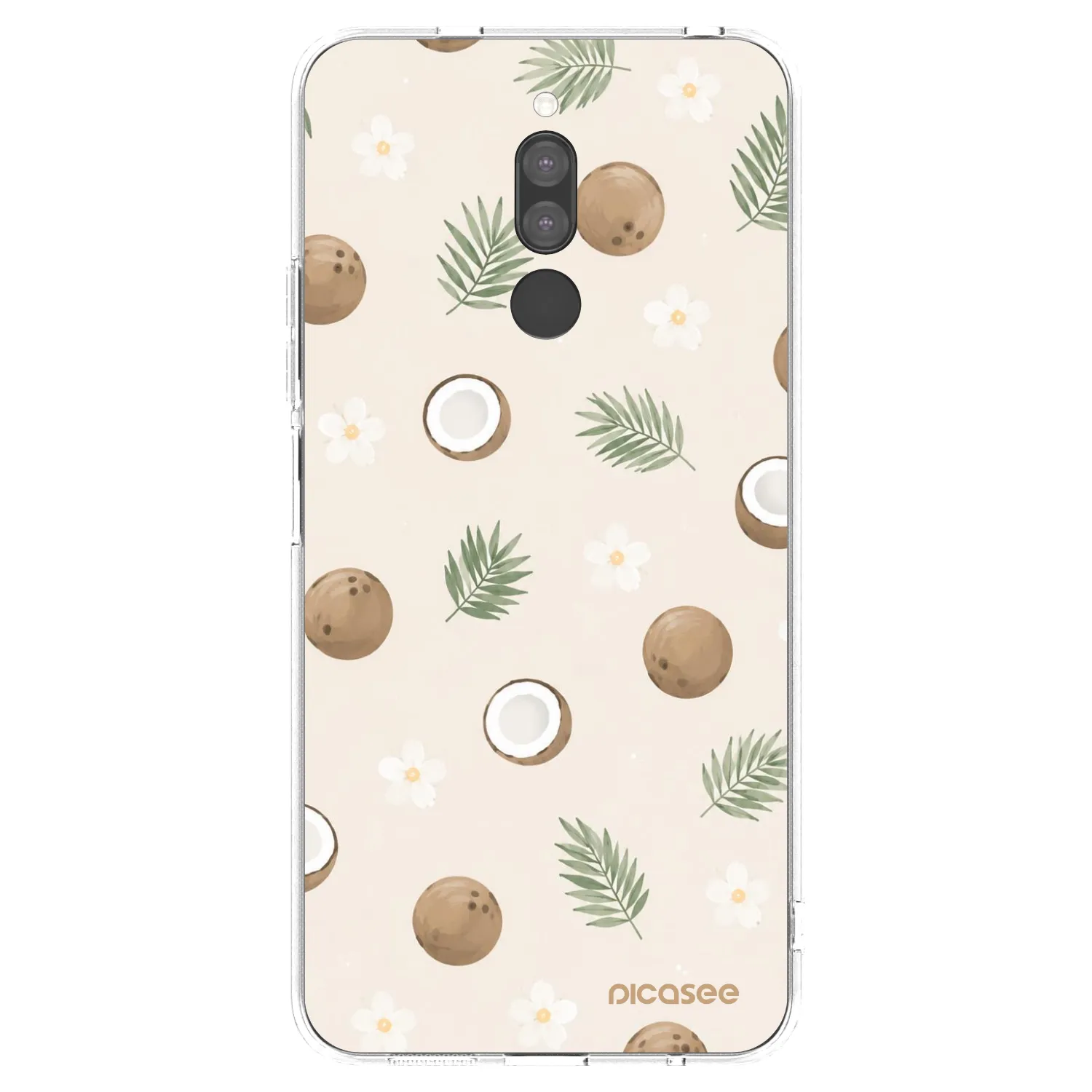 Picasee silikónový prehľadný obal pre Xiaomi Redmi 8 - Coconut Breeze