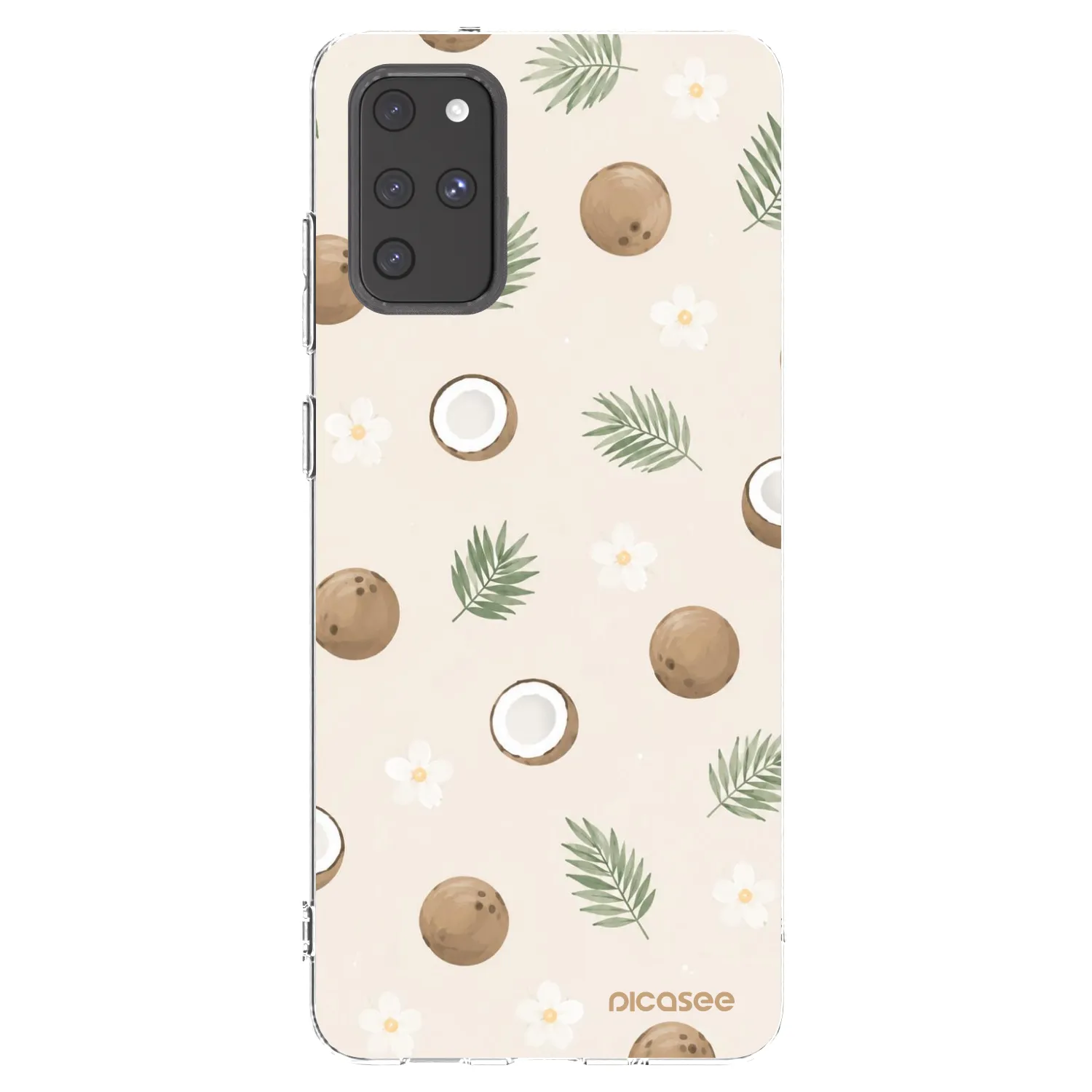 Picasee silikónový prehľadný obal pre Samsung Galaxy S20+ G985F - Coconut Breeze