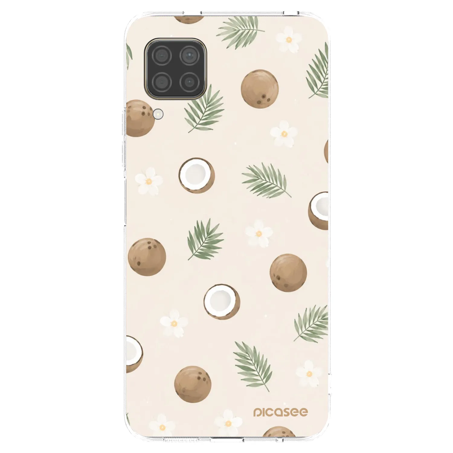 Picasee silikónový prehľadný obal pre Huawei P40 Lite - Coconut Breeze