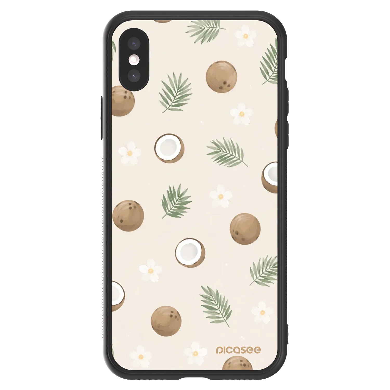 Picasee ULTIMATE CASE pro Apple iPhone X/XS - Coconut Breeze