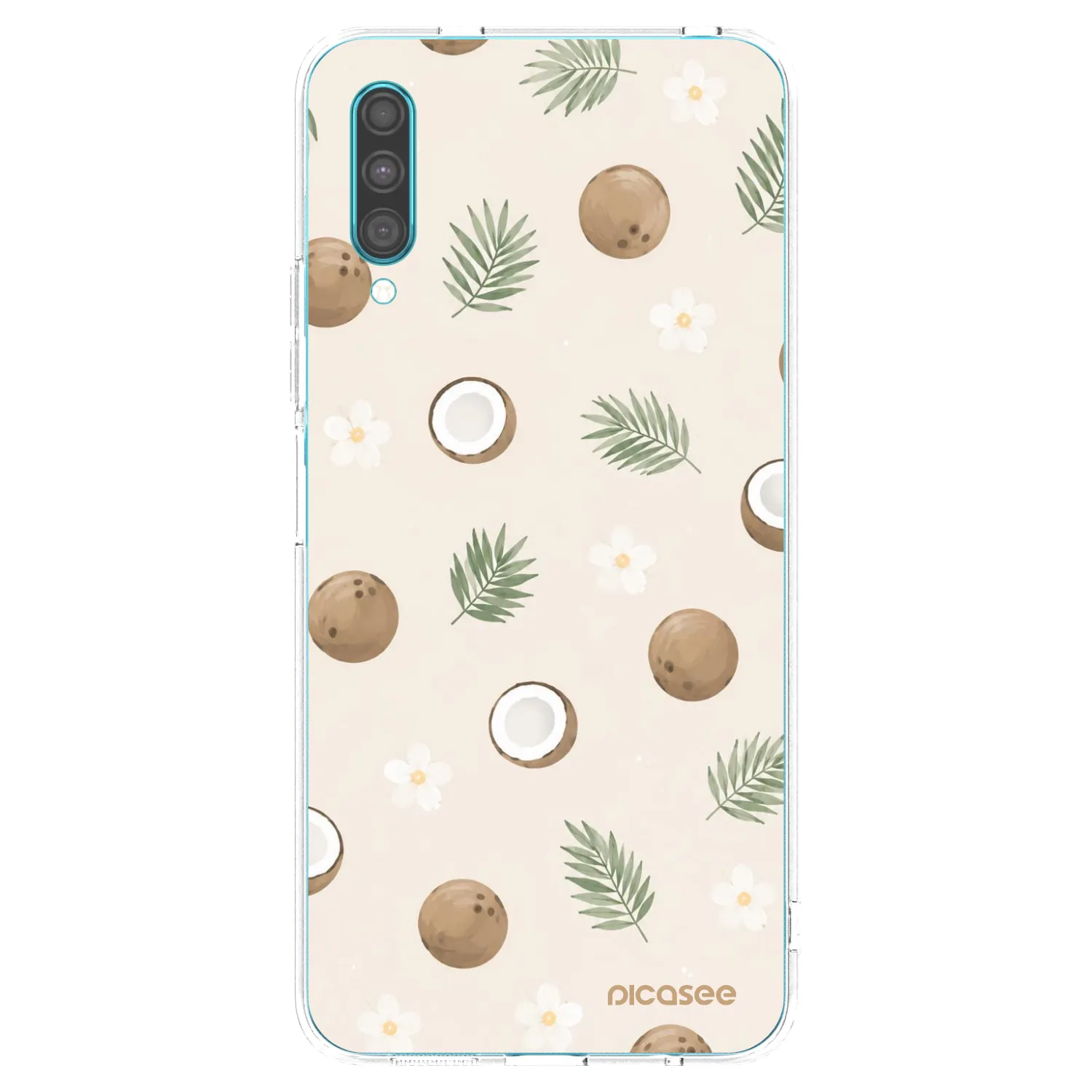 Picasee silikónový prehľadný obal pre Samsung Galaxy A30s A307F - Coconut Breeze