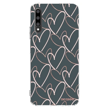 Picasee silikónový prehľadný obal pre Honor 9X Pro - Veľa lásky