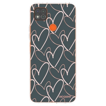 Picasee silikónový prehľadný obal pre Xiaomi Redmi 9C - Veľa lásky