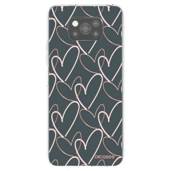 Picasee silikónový čierny obal pre Xiaomi Poco X3 - Veľa lásky