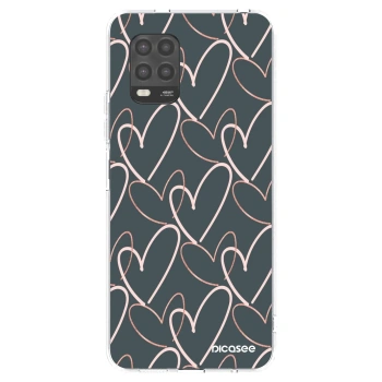 Picasee silikónový prehľadný obal pre Xiaomi Mi 10 Lite - Veľa lásky