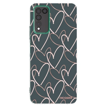 Picasee silikónový prehľadný obal pre Honor 10X Lite - Veľa lásky