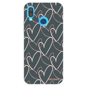 Picasee silikónový prehľadný obal pre Huawei P20 Lite - Veľa lásky