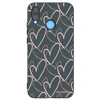 Picasee silikónový čierny obal pre Huawei P20 Lite - Veľa lásky