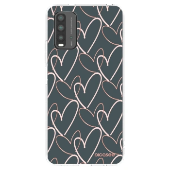 Picasee silikónový prehľadný obal pre Xiaomi Redmi 9T - Veľa lásky