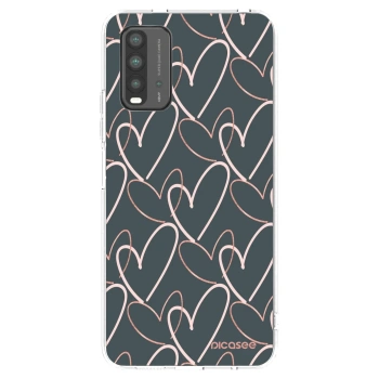 Picasee silikónový čierny obal pre Xiaomi Redmi 9T - Veľa lásky