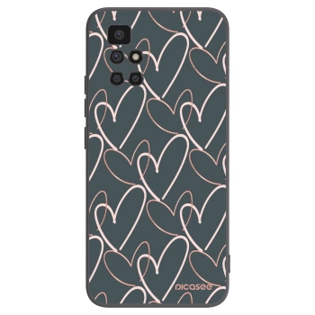 Picasee silikónový čierny obal pre Xiaomi Redmi 10 - Veľa lásky