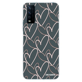 Picasee silikónový prehľadný obal pre Vivo Y11s - Veľa lásky