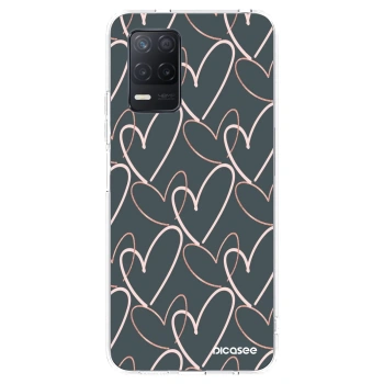 Picasee silikónový prehľadný obal pre Realme 8 5G - Veľa lásky