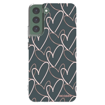 Picasee silikónový prehľadný obal pre Samsung Galaxy S22+ 5G - Veľa lásky