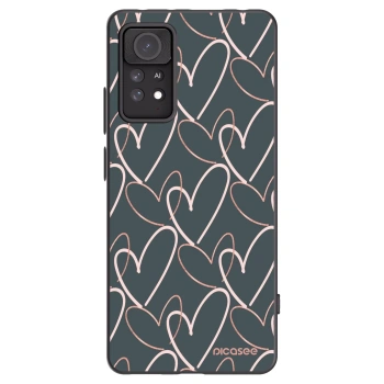 Picasee silikónový čierny obal pre Xiaomi Redmi Note 11 Pro - Veľa lásky