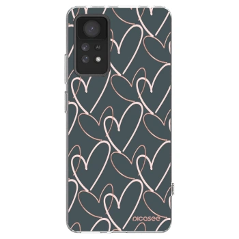 Picasee silikónový prehľadný obal pre Xiaomi Redmi Note 11 Pro - Veľa lásky