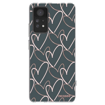 Picasee silikónový prehľadný obal pre Xiaomi Redmi Note 11 Pro 5G - Veľa lásky