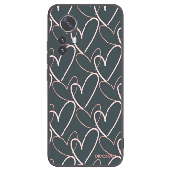 Picasee silikónový čierny obal pre Xiaomi 12 Pro - Veľa lásky