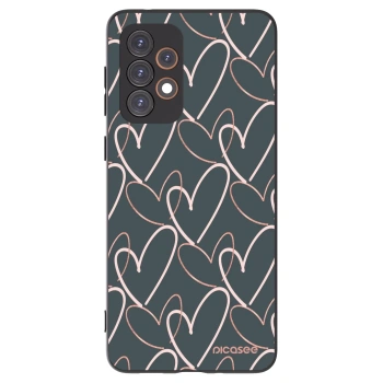 Picasee silikónový čierny obal pre Samsung Galaxy A33 5G A336 - Veľa lásky