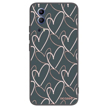 Picasee silikónový čierny obal pre Vivo Y52 5G - Veľa lásky