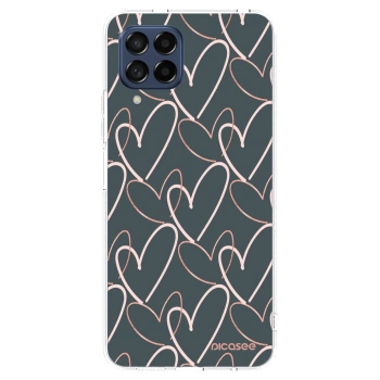 Picasee silikónový prehľadný obal pre Samsung Galaxy M53 5G - Veľa lásky